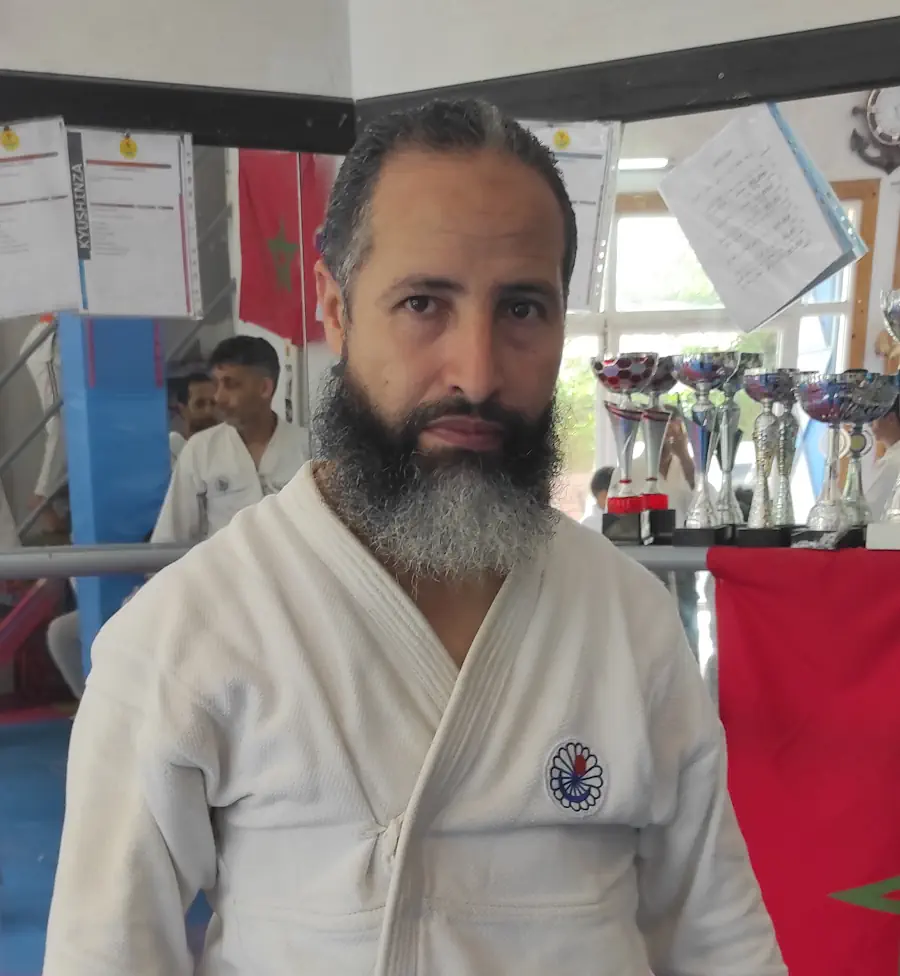 Said Ait Bella, 2nd Dan Aikido, instructor at Sale - ASSALAM